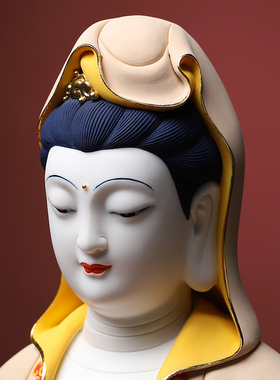 戴玉堂陶瓷佛像居家供奉佛摆件