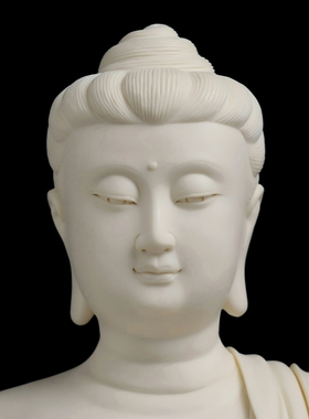 陶瓷释迦牟尼佛佛像摆件客厅供奉