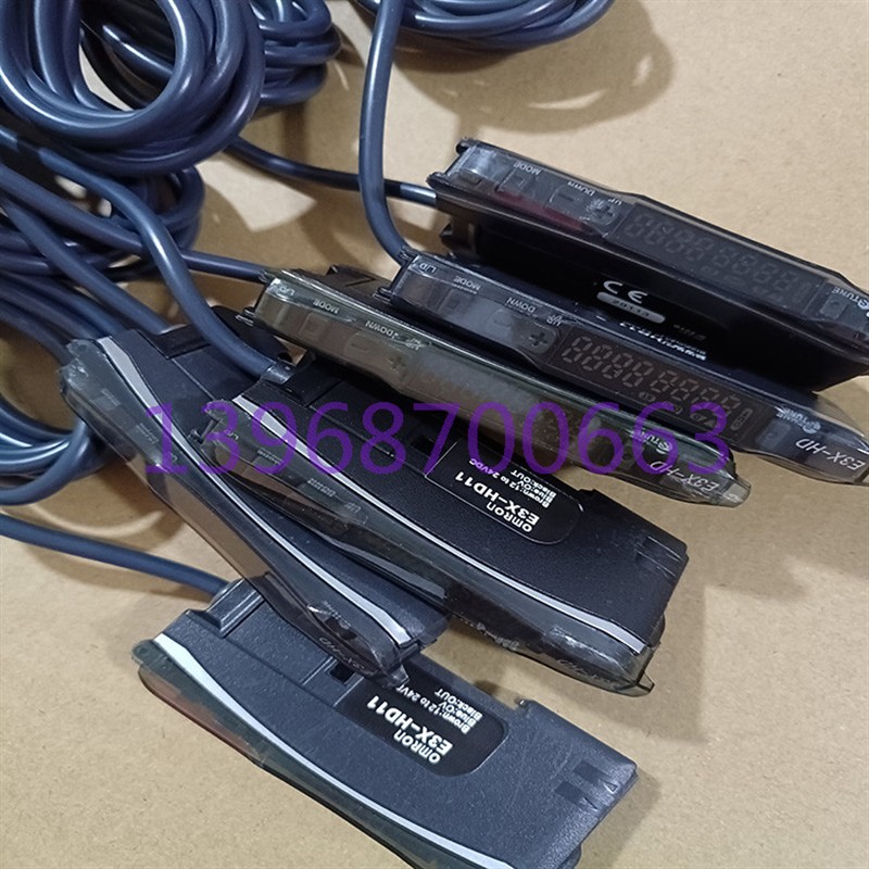 光纤传感器智能放大器E3X-HD11 HD41 HD6 HD10功能正常拆机 - 图0