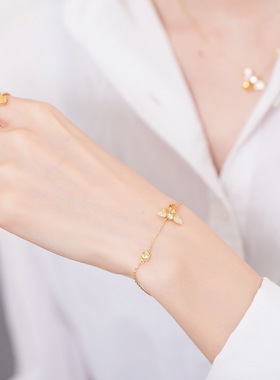 蜜蜂天然手链戒指耳钉项链