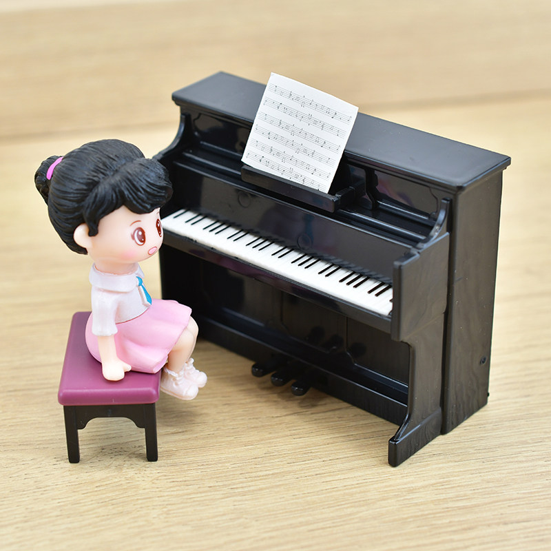 三角钢琴仿真模型摆件立式迷你创意音乐会家居饰品生日礼物奖品,淘宝优惠券,粉丝福利购,淘宝优惠卷
