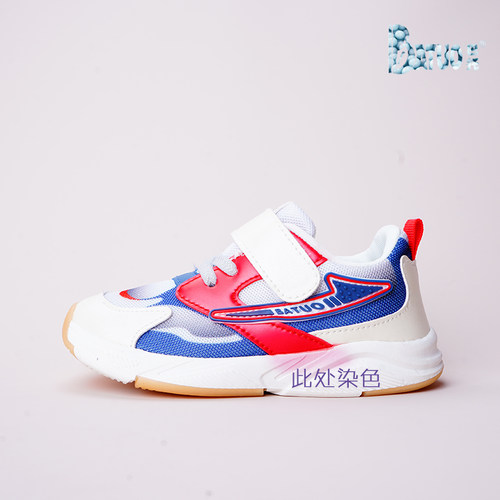 巴托童鞋 春秋单鞋 软底防滑吸汗透气运动网鞋儿童单鞋E2236 - 图2