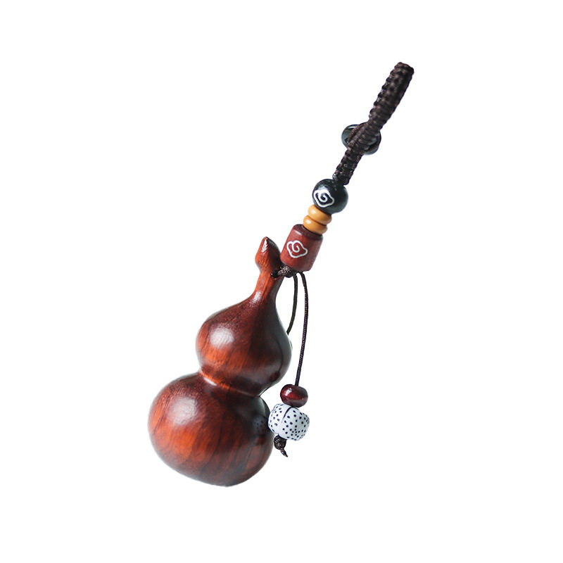 紫檀木绿檀木雕刻小葫芦工艺品挂饰光面葫芦钥匙扣家居百搭小,淘宝优惠券,粉丝福利购,淘宝优惠卷
