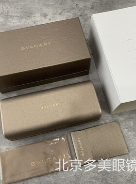 宝格丽圆形镶嵌宝石平光镜