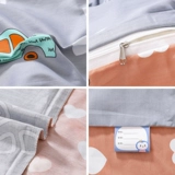 Одеяло для детского сада, детский комплект, хлопковый пододеяльник для кроватки для сна, 3 предмета, постельные принадлежности