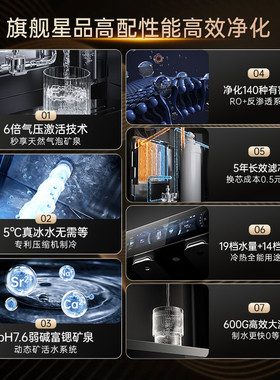 宜盾普W6嵌入式RO直饮机水冷降噪
