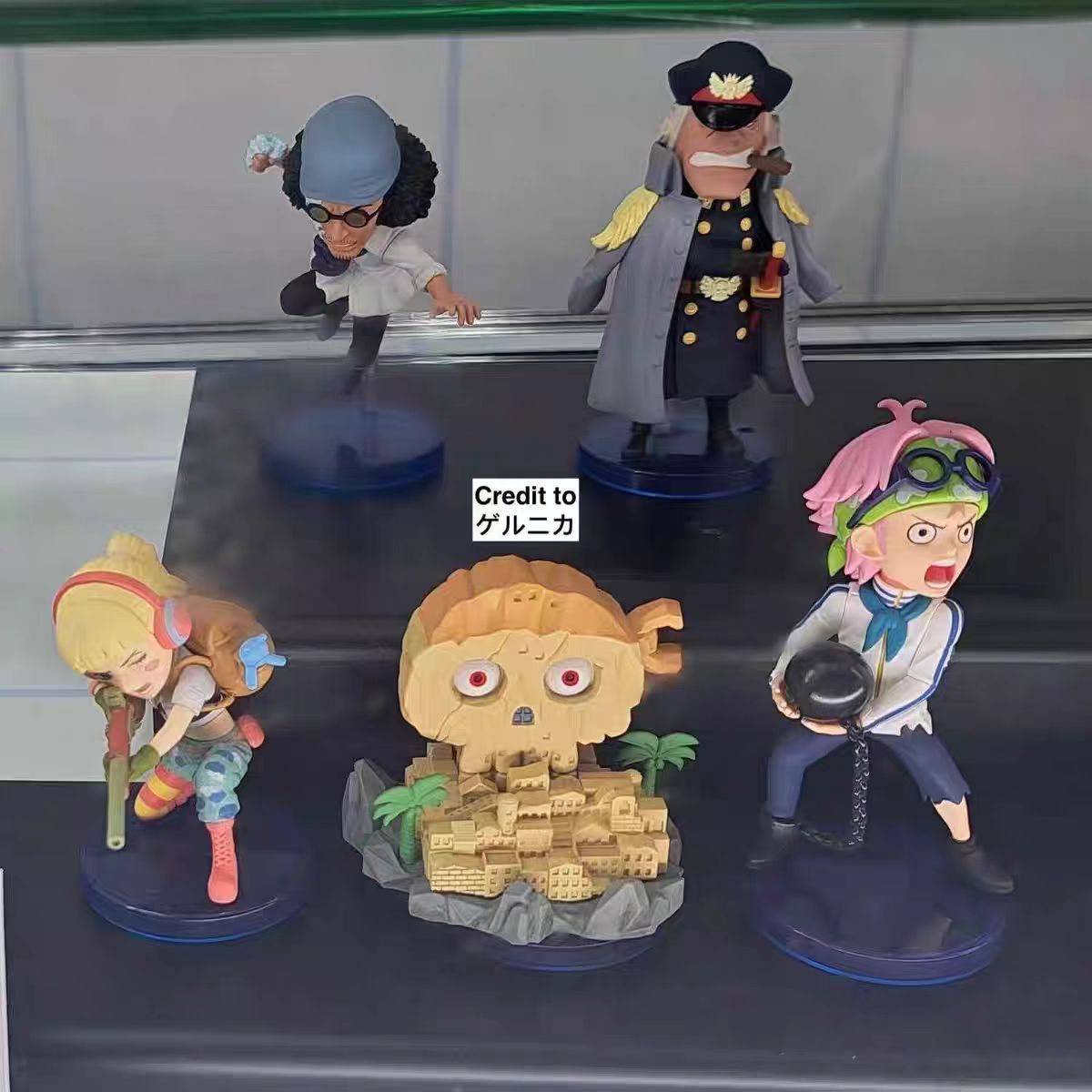 【百万】眼镜厂海贼王WCF PB限定黑胡子海贼团 蜂巢岛篇 克比卡普 - 图1
