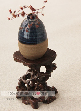 红木随形玉石紫砂壶工艺品包邮
