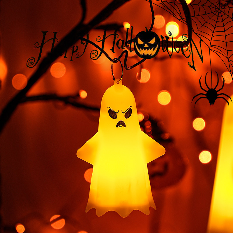 万圣节礼物发光南瓜灯装饰品挂件儿童礼物幼儿园礼品场景装扮道具