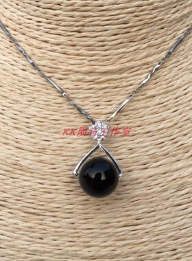 工作室玻璃陨石小吊坠