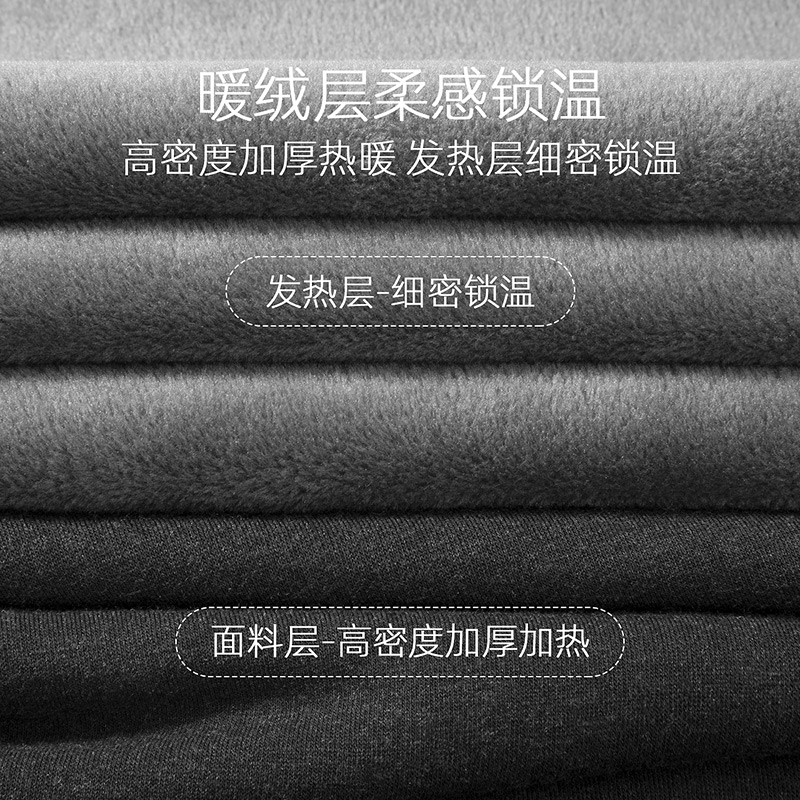 金利来新款男士秋裤男款保暖裤棉裤绒裤冬季毛裤加厚羊毛打底线裤