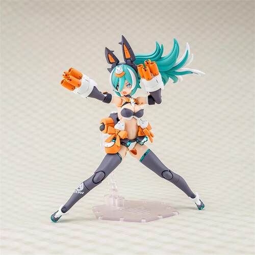 现货 寿屋 女神装置 武装神姬 B2M 机娘 狼 KP788 拼装模型 - 图3