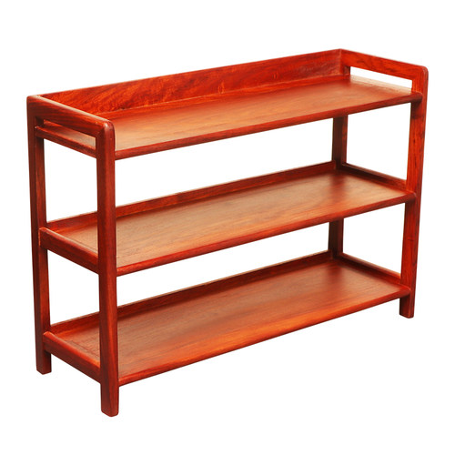 茶壶摆放架桌面博古架小型实木置物架展示架花梨木茶具茶杯收纳架 - 图3