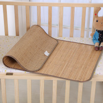 Summer Kindergarten Special Baby Mat Crib Bamboo Mat Children Students Bifacial Linen Breathable Sweat Absorbing Mat