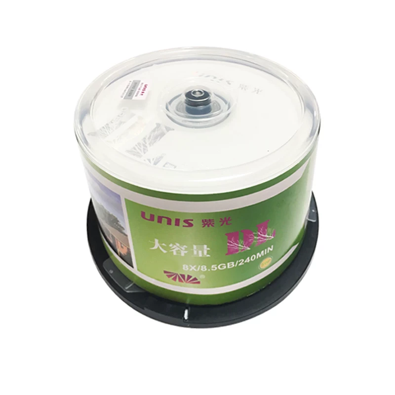 Ziguang 8.5G CD 50 DVD+R DL 8G CD 50 D9