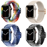 Применимо Apple S9 Watch IWatch7 Плетение AppleWatch8 BERP 502Watchs High -END S6 Женщина 6 Creative 5 Sports 4 Nylon 3 Elastic SE41 Мужчина S8 New Ultra