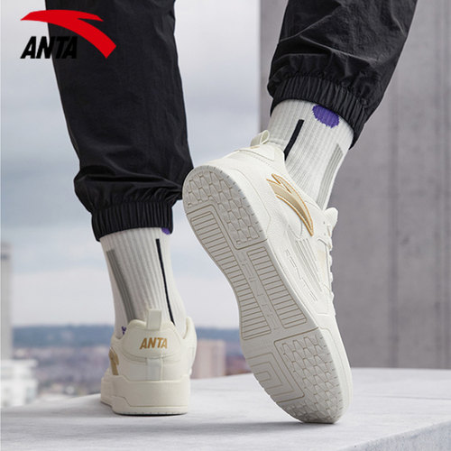 安踏男鞋板鞋男款2025新款秋冬平板休闲鞋官方旗舰店正品运动鞋男 - 图3