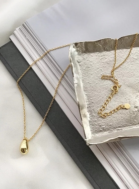 晶品项链女INS潮流高级感银色