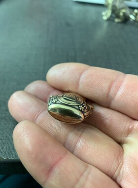 复古典藏国风艺术黄铜摆件古法手工匠作宠物肥猫钥匙扣挂件生肖家