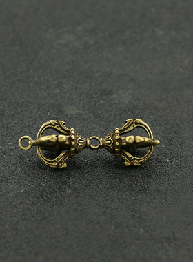 金刚杵铜挂件降魔藏式法器佛珠