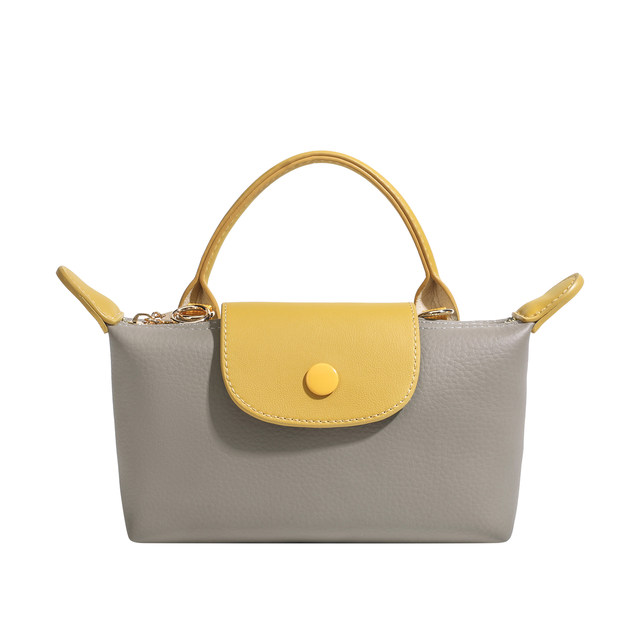 UR bag women's spring and summer niche light luxury mini dumpling bag versatile contrasting color bag mobile phone bag one-shoulder cross-body mobile phone bag