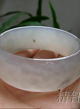 巴西原色水晶饰品盒通透玛瑙手镯