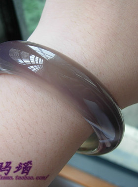 巴西水晶饰品送女朋友玛瑙手镯