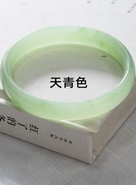 玉手镯仿玻璃叮当响新中式镯汉服环圈叮当配饰手镯手镯