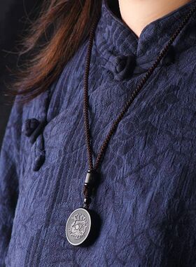 黑曜石金饰品补缺金补五行白卦