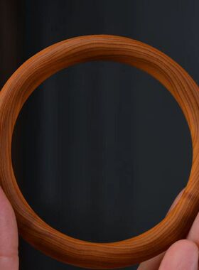 工艺品0.8实木太行文玩圆形首饰