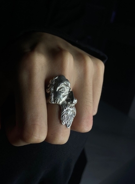 重工925纯银原创设计戒指