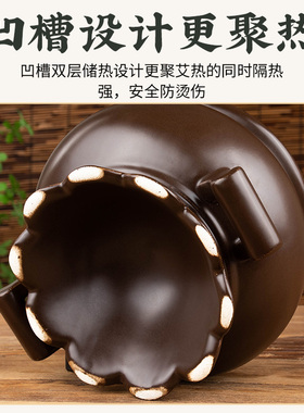 温阳艾灸罐紫砂砭石艾灸罐