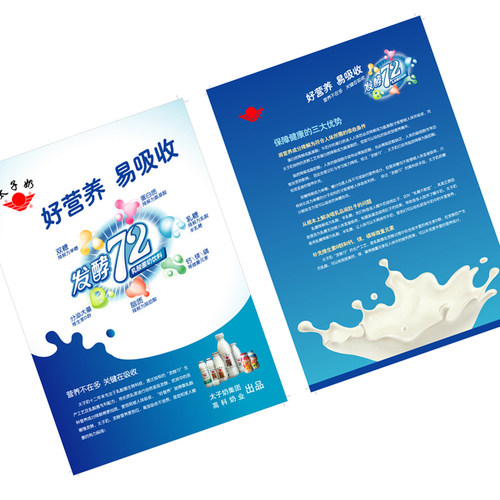 宣传单印制说明书印刷彩页设计制作画册宣传册广告dm折页单页订制 - 图3