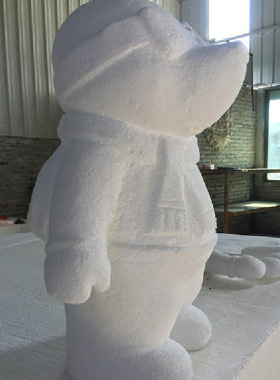 商场公园泡沫雕塑动物卡通模型婚庆泡沫影视舞台道具制作厂家