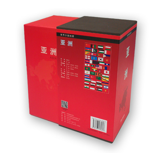 2023亚洲地图 泰国日本印度朝鲜斯里兰卡马尔代夫等共25册 世界分国折叠图系列 附赠亚洲古地图 盒装典藏版,淘宝优惠券,粉丝福利购,淘宝优惠卷