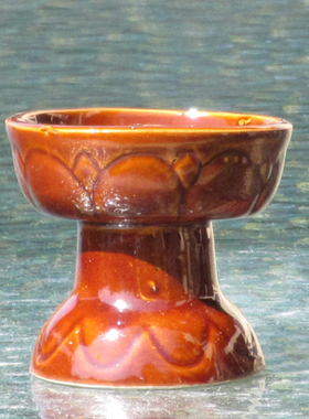 土陶器供具食用油灯酥油灯佛具