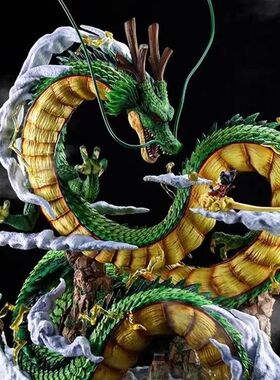 七龙珠手办GK 神龙与小悟空 许愿神龙 吸塑彩盒 摆件礼物潮玩手办