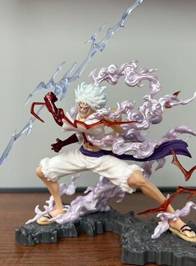 海贼王wink尼卡五档路飞手办摆件雕像模玩动漫周边模型盒装限定版