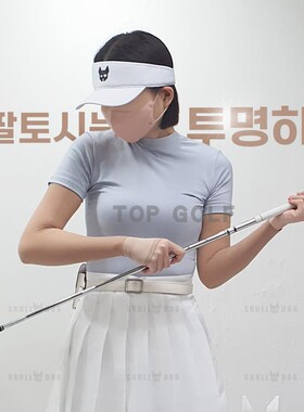 韩国代购SKULLDOG高尔夫配饰24年男女同款透明隐形款GOLF防晒套袖