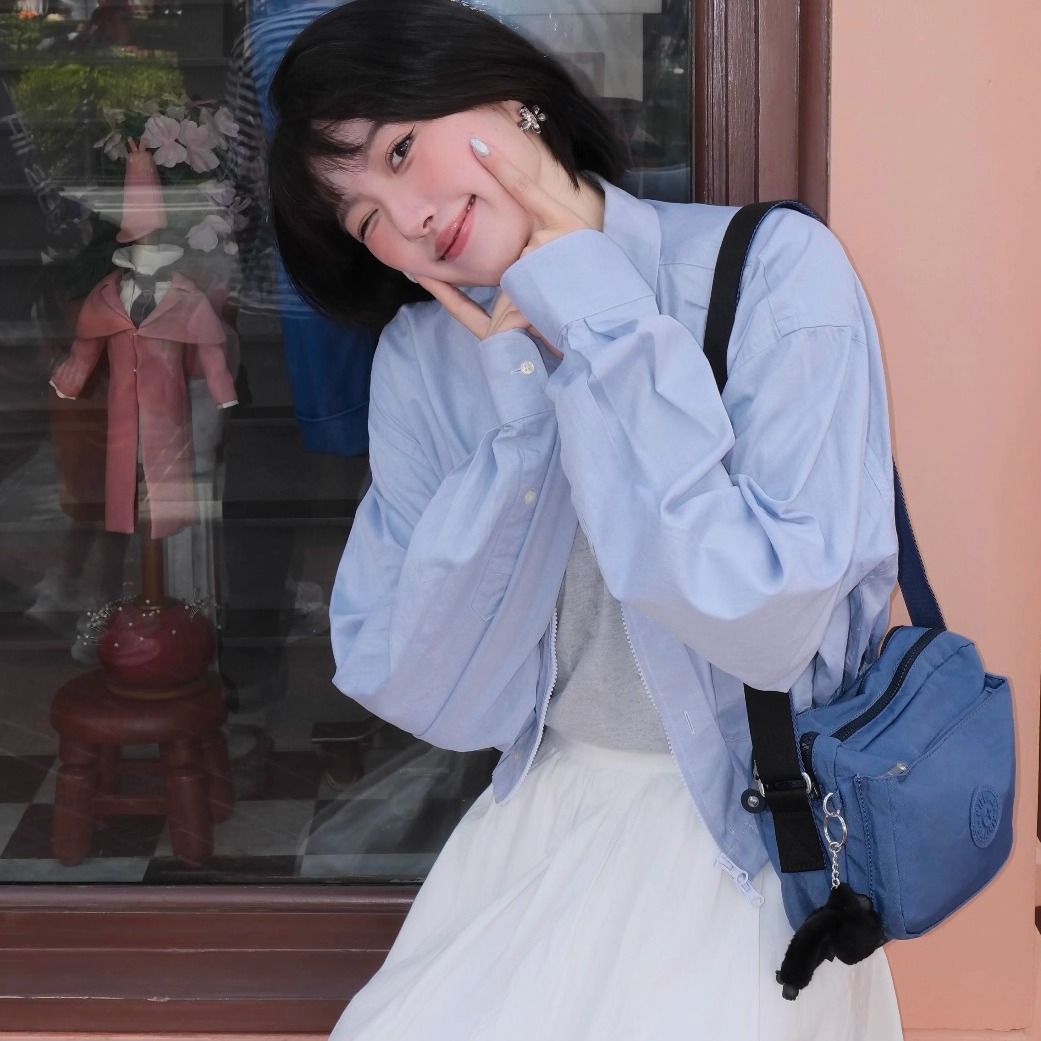 Kipling女款斜挎包猴子包防水单肩包通勤休闲百搭小方包女包6237 - 图1