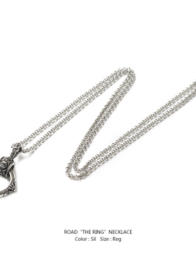 克罗花复古做旧戒指吊坠