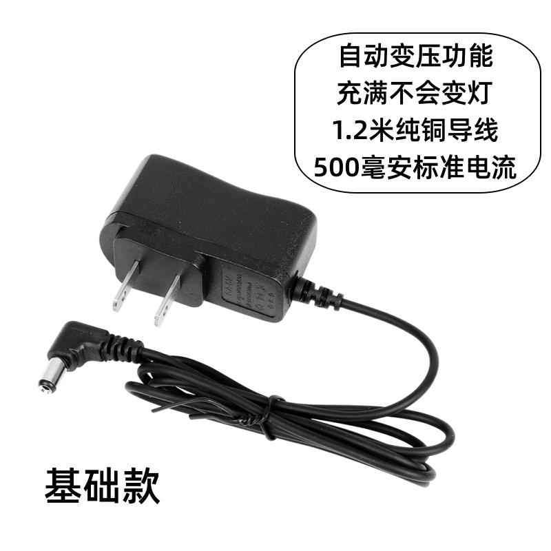 电子秤专用充电器6V500ma凯丰/蓉城/永祥/今选/大河/电子称通用型-图1