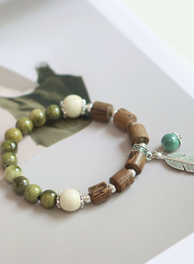 文艺新中式景德镇陶瓷手链