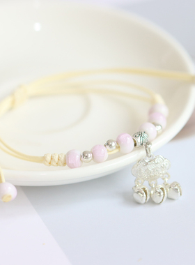 新中式景德镇陶瓷手链如意铃铛