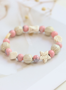 国风景德镇陶瓷手链女百搭民族风