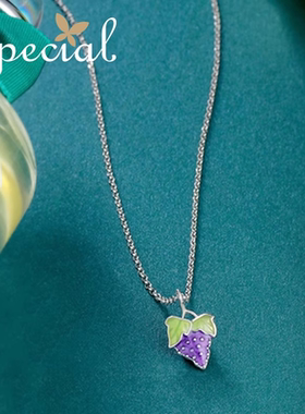 SPECIAL森系S925银项链锁骨链女