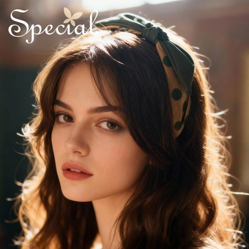 SPECIAL复古轻奢设计感蝴蝶结发卡宽发箍压发洗脸发饰头饰女礼物 - 图0