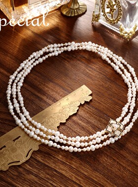 SPECIAL淡水珍珠长链项链百搭