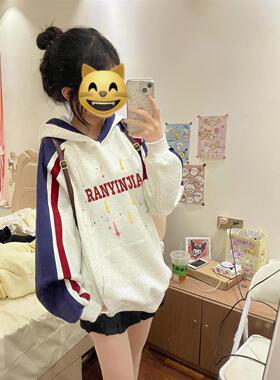 爆款初中高中学生加绒上衣外套