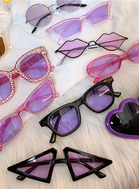 墨镜复古风小众设计感聚会太阳镜